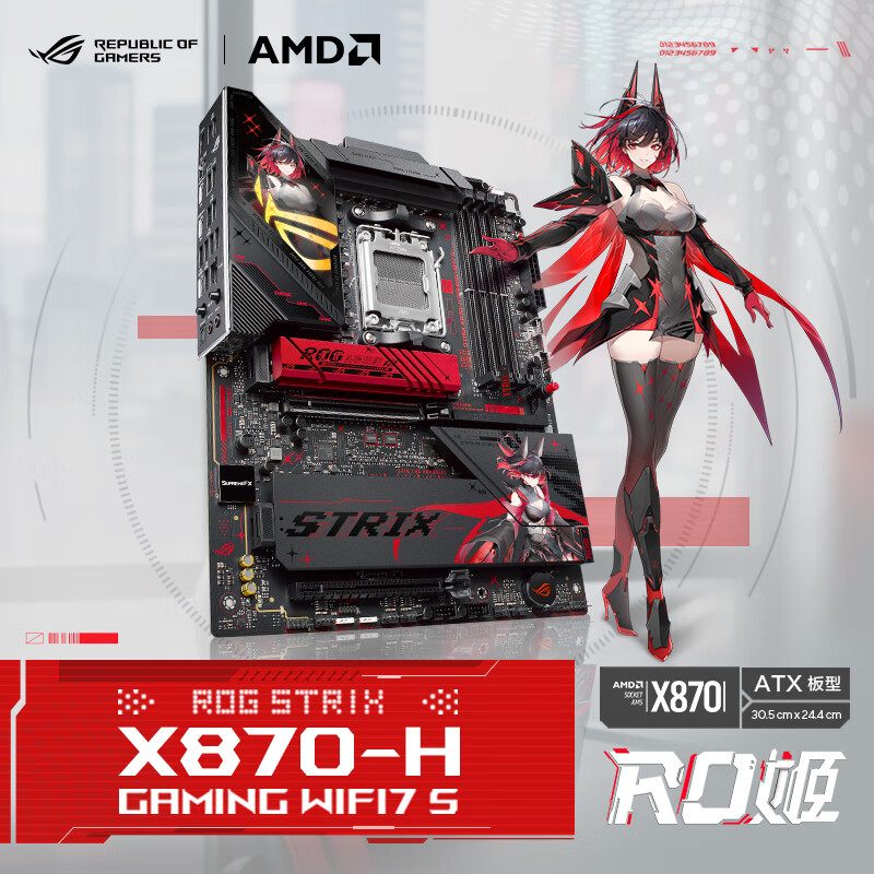 华硕 ROG STRIX X870-H GAMING WIFI7 S RO姬 图 2