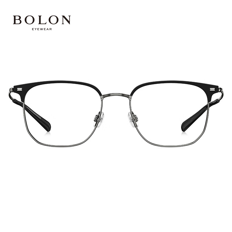 暴龙（BOLON）近视眼镜框 男士轻盈商务眉架 暴龙眼镜 BA7010 精选 B11-深枪色 【单框无忧试戴】此项仅单框-如需镜片可自行选配