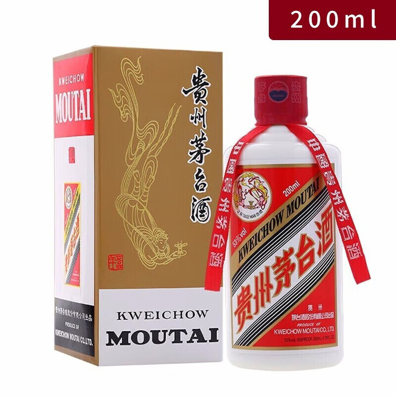 moutai/ę́ ����ę́ 53�� ������ 200ml 1ƿ 638.72Ԫ