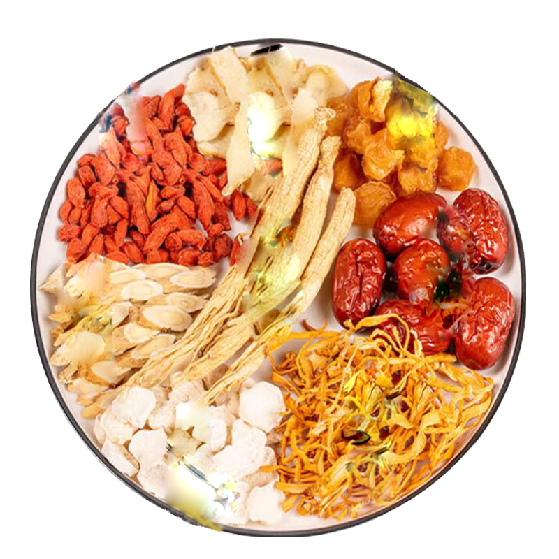 同仁堂（TRT）燉鴿子湯煲湯中藥膳食材料包烏雞湯十全大男女滋補氣 人參蟲草花煲湯組合 體驗裝 66g*2包