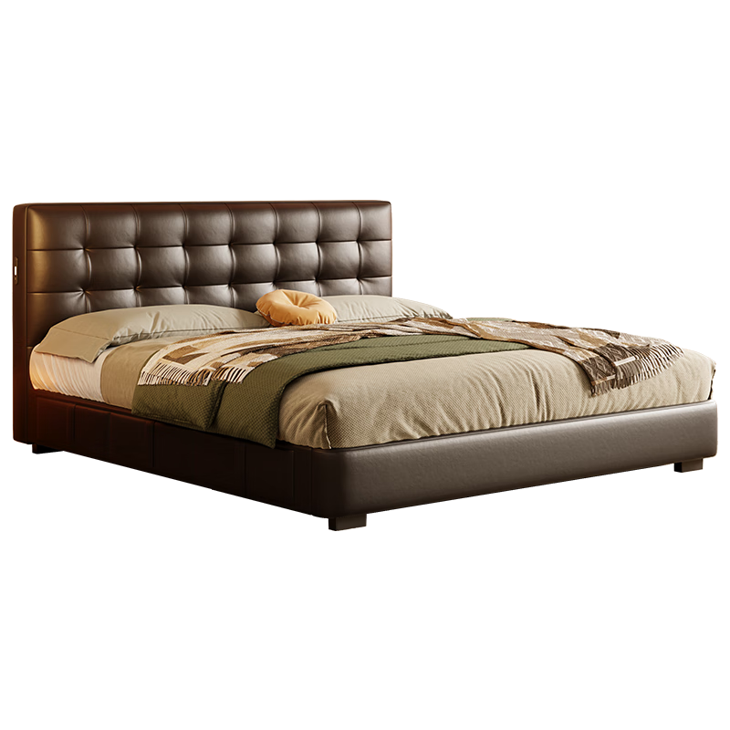 ���ڲ������������йŷ�ȫ��Ƥ������1��8˫�˴�����С����2025�¿�������� ��ܴ�����ơ�10CM��ľ�ܡ� ��S��ͷ���ţƤ��1.8*2.0M 1217.2Ԫ(������)