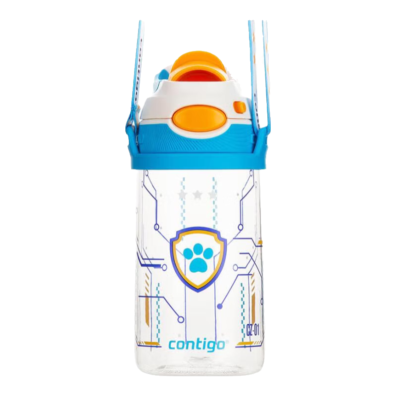 contigo 康迪克成人大容量水杯  健身水杯 戶外運動龍口杯 盾牌太空+背帶