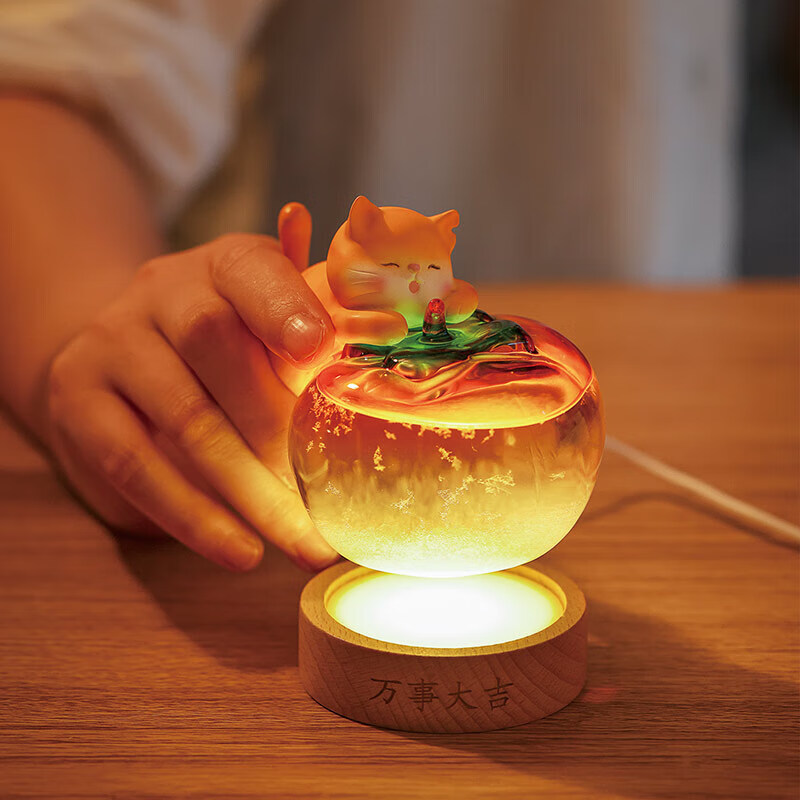 上新了文创 故宫天气瓶 居家办公桌面摆件装饰氛围夜灯生日礼物万事大吉