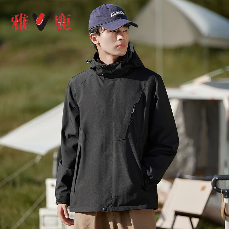 ���ڲ�������¹����һ�����Ů�з�������׼��޼Ӻ�ɲ��ڵ����±�ů��ѩ��ɽ�� YLN17Z36760��ɫ-�� 3XL