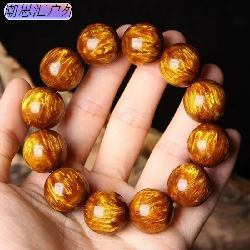 手握海柳手球 健身球海柳手串手部按摩中老年老年人锻炼手球 海柳18mm