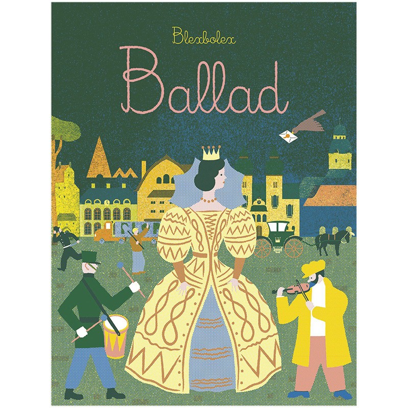 【预售】ballad,民谣 原版儿童艺术图书 3-6岁英文绘本英语善本图书