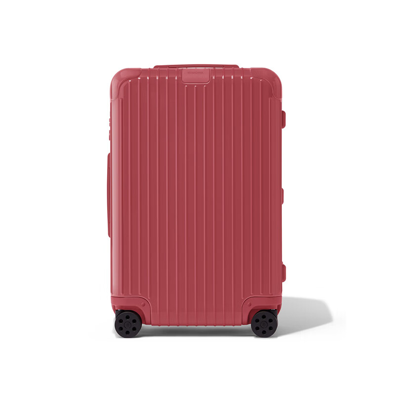 RIMOWA【德國進(jìn)口】日默瓦行李箱 ESSENTIAL Check經(jīng)典26寸拉桿箱旅行箱 亮面粉色/pink 67.5x44.5x24 cm