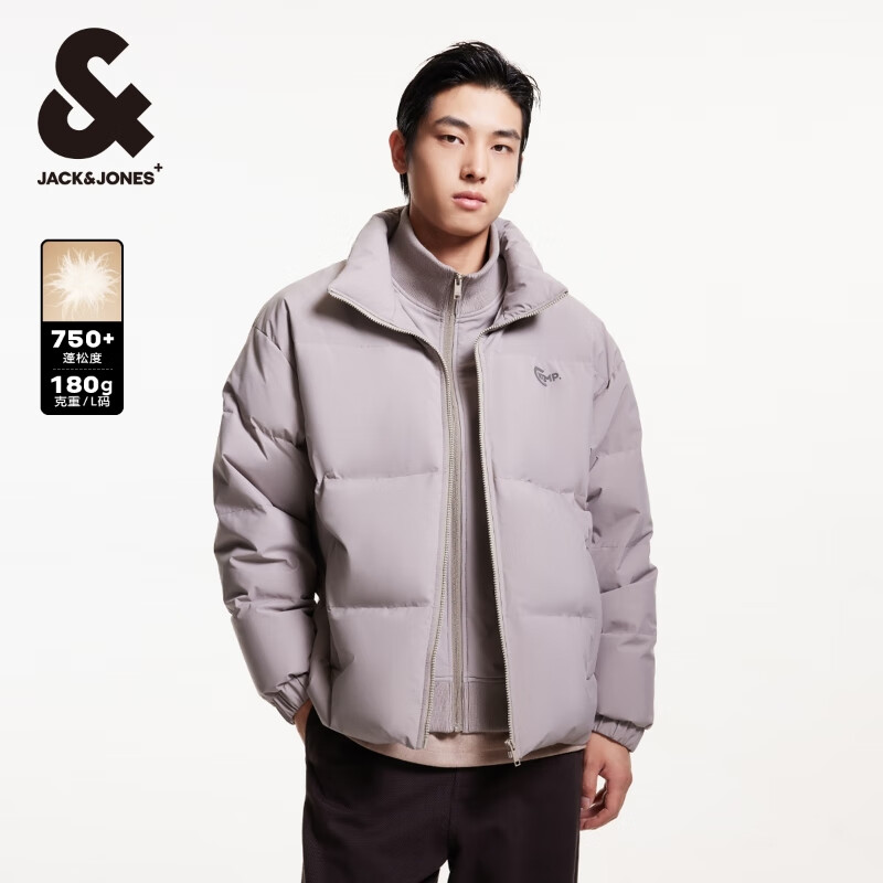 杰克·琼斯（JACK&amp;JONES）秋冬季男士保暖外羽绒服合集 224412032漂流木 L 180