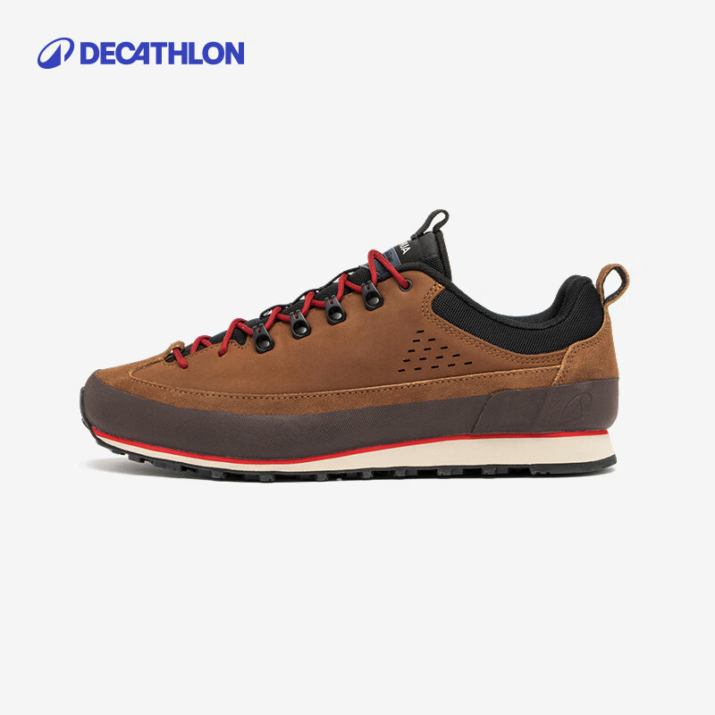 迪卡侬（DECATHLON）户外登山鞋男徒步鞋防水防滑耐磨越野爬山鞋透气ODS 棕色 41