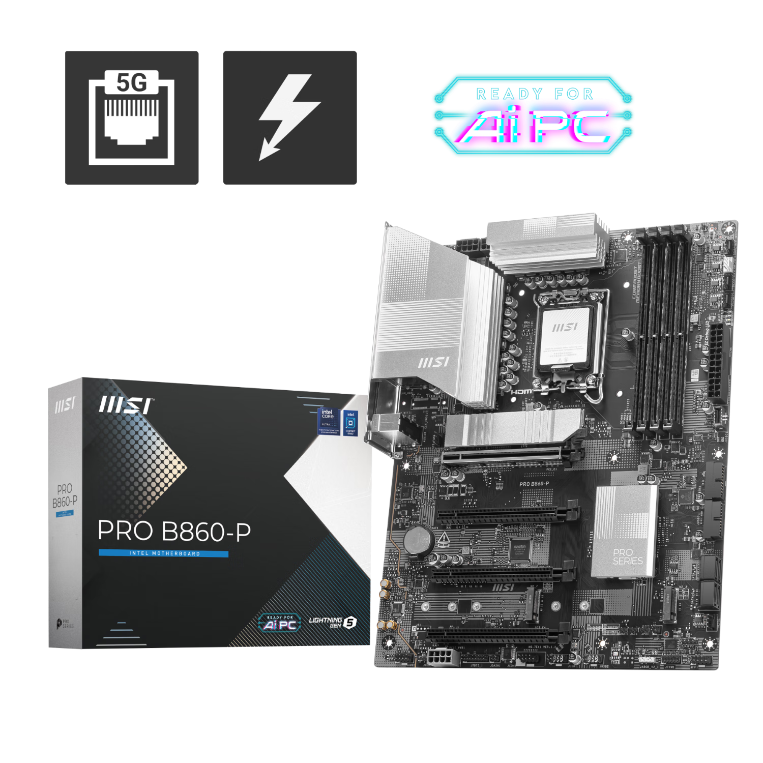 微星 PRO B860-P 5G网口 图 5