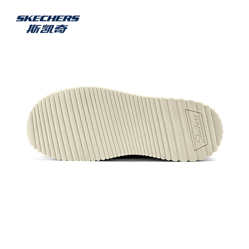 斯凯奇(Skechers)斯凯奇2025秋季女款运动休闲鞋加绒柔软舒适时尚暖和板鞋百搭 栗色/CSNT 36