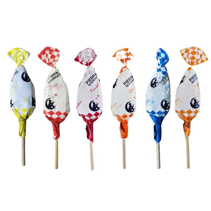 网红袋装零食女生日情人节圣诞礼 【新款】倍乐果棒棒糖6口味混装 20