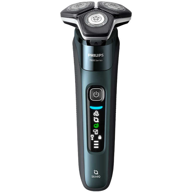 飞利浦（PHILIPS）电动剃须刀旋护新7系 微提切科技SkinIQ动态感应刮胡刀 配无绳清洁中心 生日礼物送父亲 国家补贴