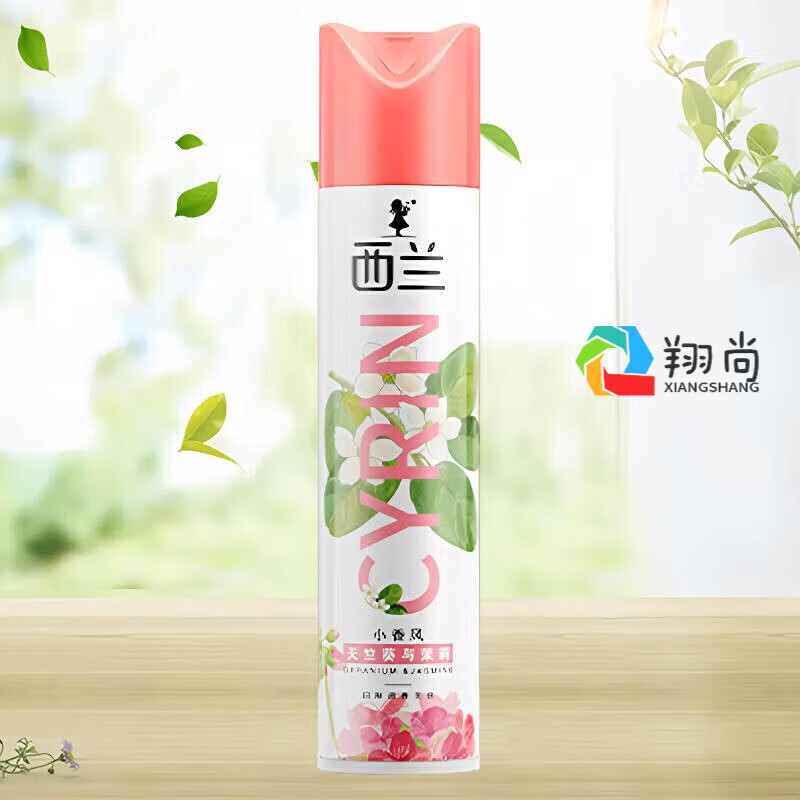 西蘭空氣清新劑小香風(fēng)空氣清新噴霧芳香劑308ml臥室衛(wèi)生間客廳清 天竺葵與茉莉 1瓶