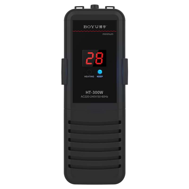 博宇（BOYU）魚缸加熱棒高功率電自動恒溫水族箱加溫棒防爆魚缸加熱器 300瓦