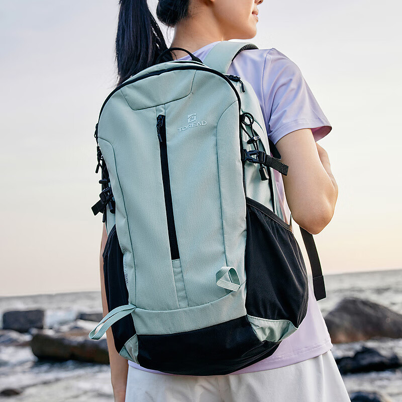 探路者（TOREAD）探路者户外背包秋冬新款徒步露营30L轻量耐磨防泼水短途双肩背包 青木绿 无规格