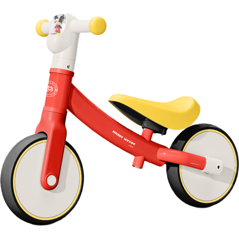 迪士尼（DISNEY）兒童平衡車2-3-6歲減震自行車嬰幼寶寶滑行學步車4歲小孩周歲禮物