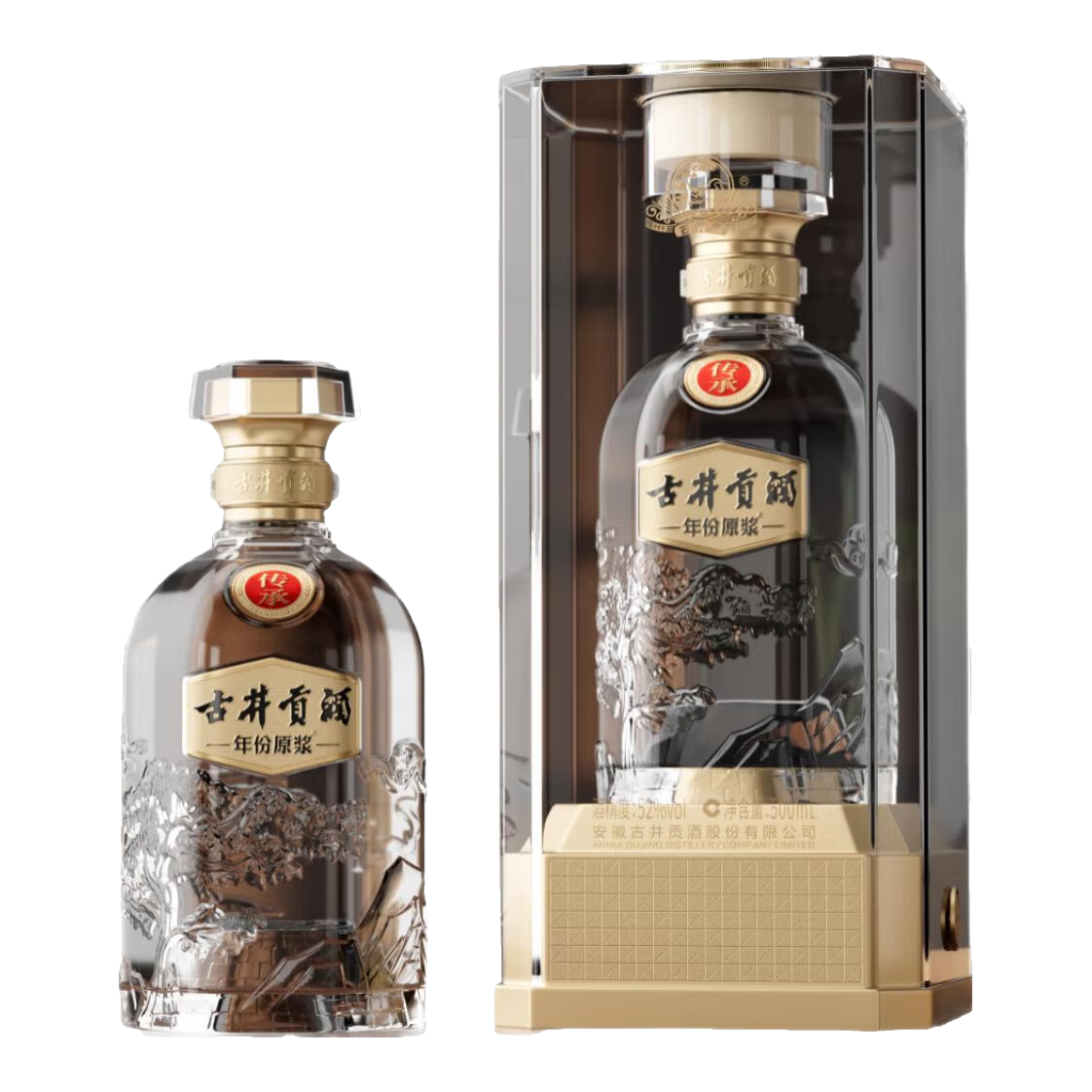 �ž����� ����ˮ���� 52��Ũ���Ͱ׾� 500ml 6ƿװ 1049Ԫ