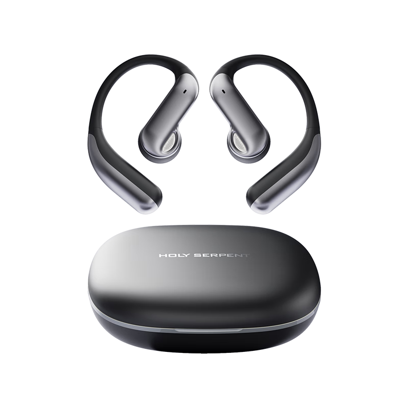 蛇圣天琴蓝牙耳机挂耳式2026最新款无线运动耳机开放式跑步耳机不入耳骨传导概念金榜第1名排行前十