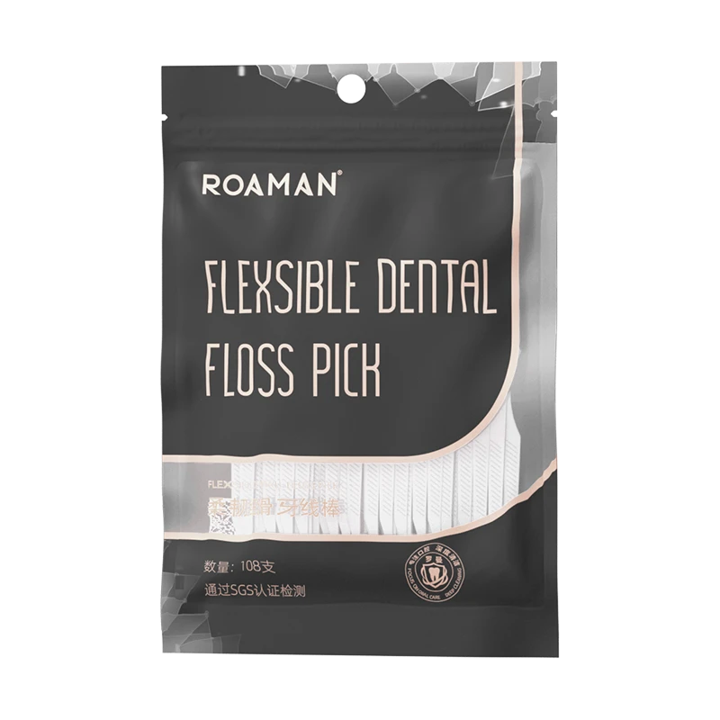 罗曼牙线棒 108支/包（家庭装）