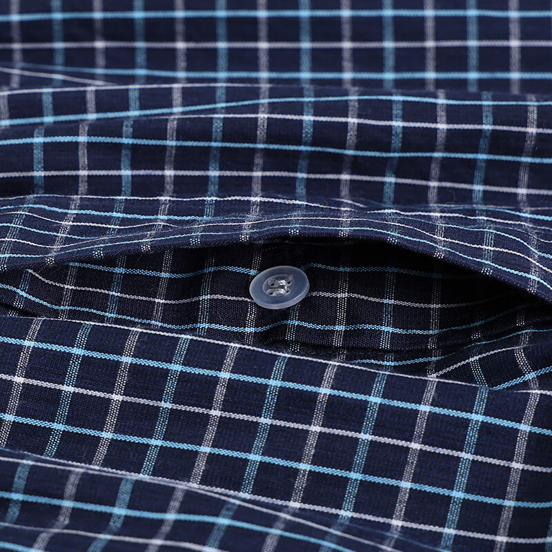 AB男士【3条】纯棉宽松透气简约格子短裤沙滩裤舒适男家居裤阿罗裤 混色【3条】 XL