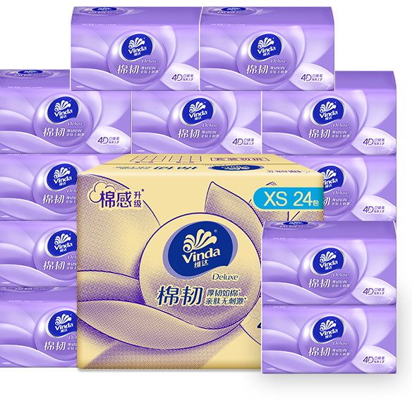 Vinda/ά�� ����100�� ��ֽ 3��XS�� 24�� 26.26Ԫ
