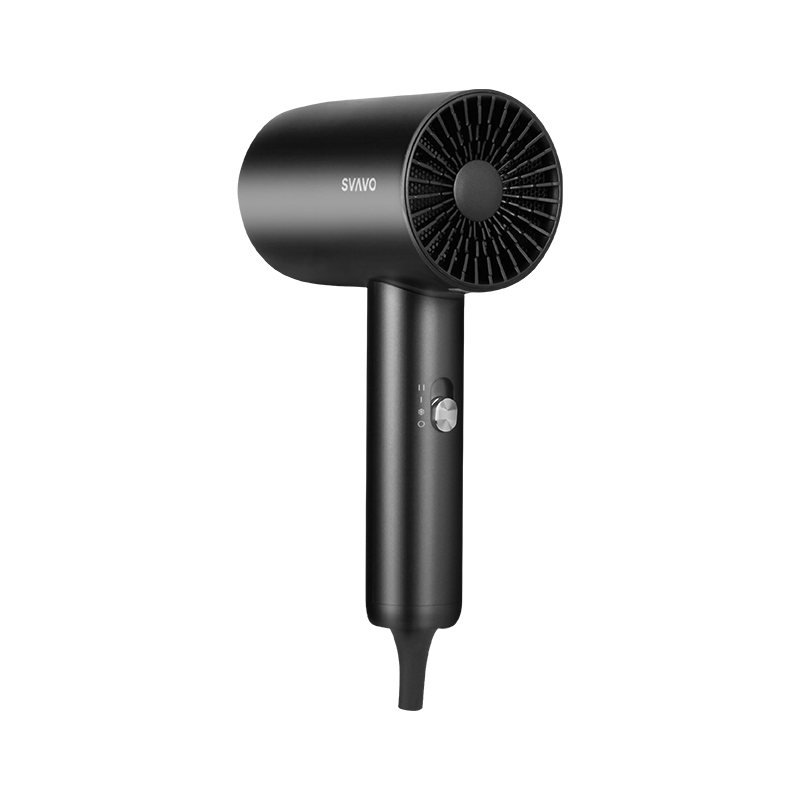 瑞沃（SVAVO） 電吹風(fēng)機(jī)家用大功率1800W宿舍壁掛式負(fù)離子吹風(fēng)筒酒店賓館干發(fā)器免打孔壁掛式風(fēng)筒 WIS-19H01-1鈦金灰【無(wú)風(fēng)嘴】