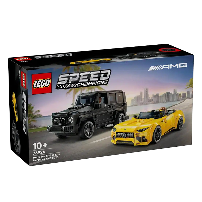 樂高（LEGO）76924 Mercedes-AMG G 63 與 Mercedes-AMG SL 63 超級賽車跑車