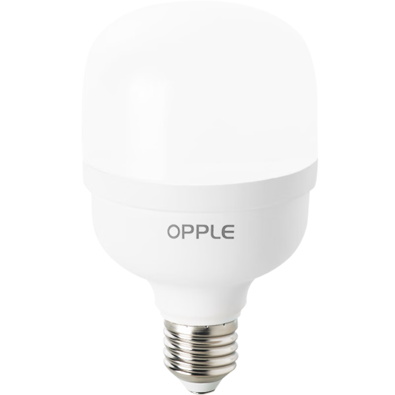 欧普照明（OPPLE）LED灯泡球泡灯E27螺口大功率厂房工矿灯6500K白炽灯30W白光地摊灯