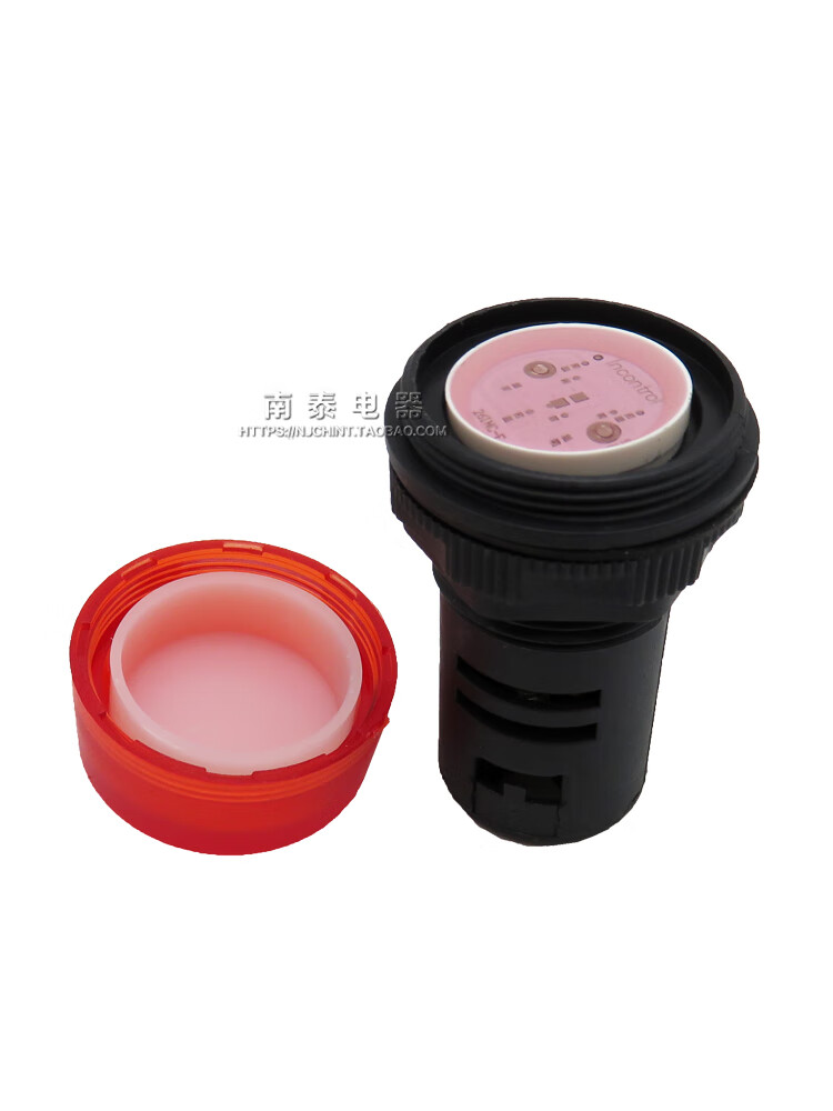 正泰 ND16-22BS/4 LED指示灯AC220V 信号灯22MM AD16-22DS 红色 AC220V