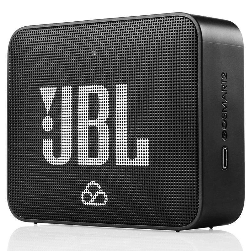 JBL GO2 音乐金砖SMART无线智能音响 便携式蓝牙音箱  低音炮防水户外 迷你音响 语音助手 黑色