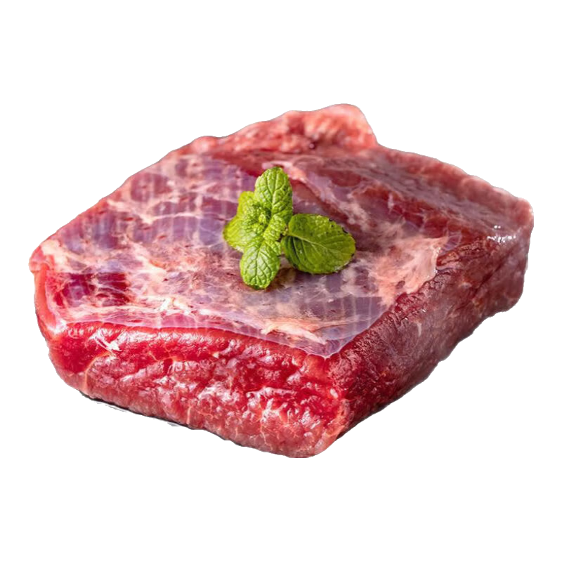 京喜自营 清真原切大块牛肉商用 500g*4袋