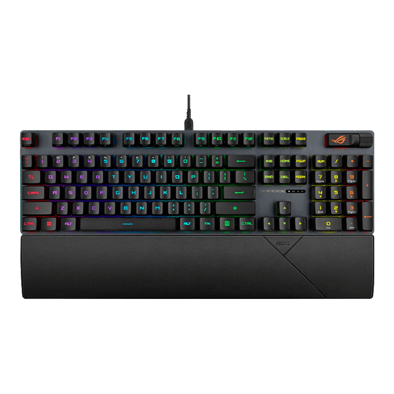 ROG ����2 RX ��е���� ���� 104�� RGB���� ���߷��� ��ˮ���� �ɲ�ж���� 434Ԫ