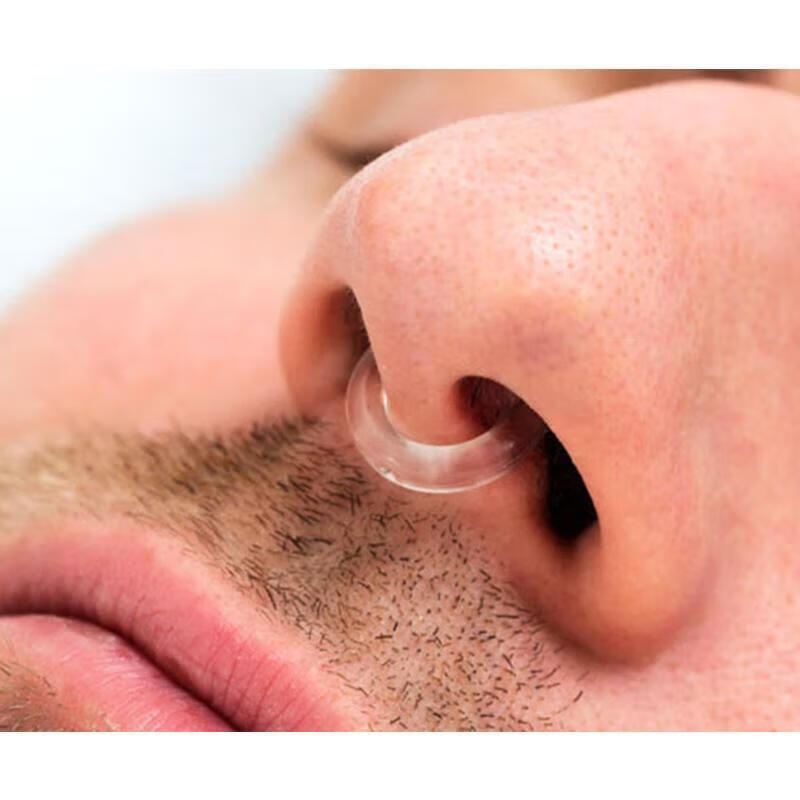 通用打呼噜男士专用鼻夹打呼噜止鼾防止打鼾失眠睡眠睡觉 升级款-磁性透明色1个