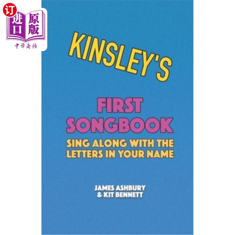 海外直订kinsleys first songbook: sing along with the letters in
