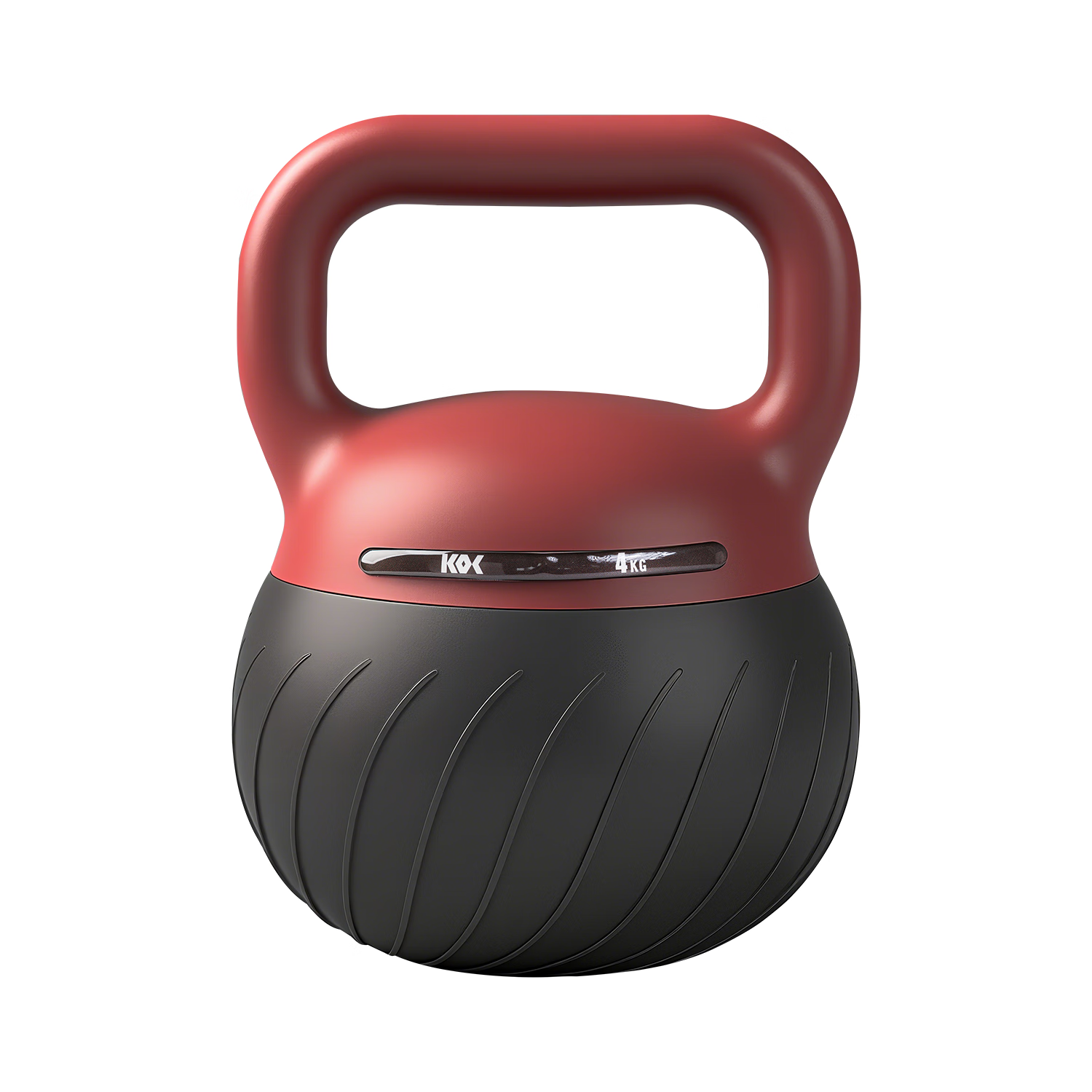 KEEP ON CARVING软壶铃女士家用健身器材练臀翘臀神器哑铃男运动塑形深蹲提壶 褚石红8KG