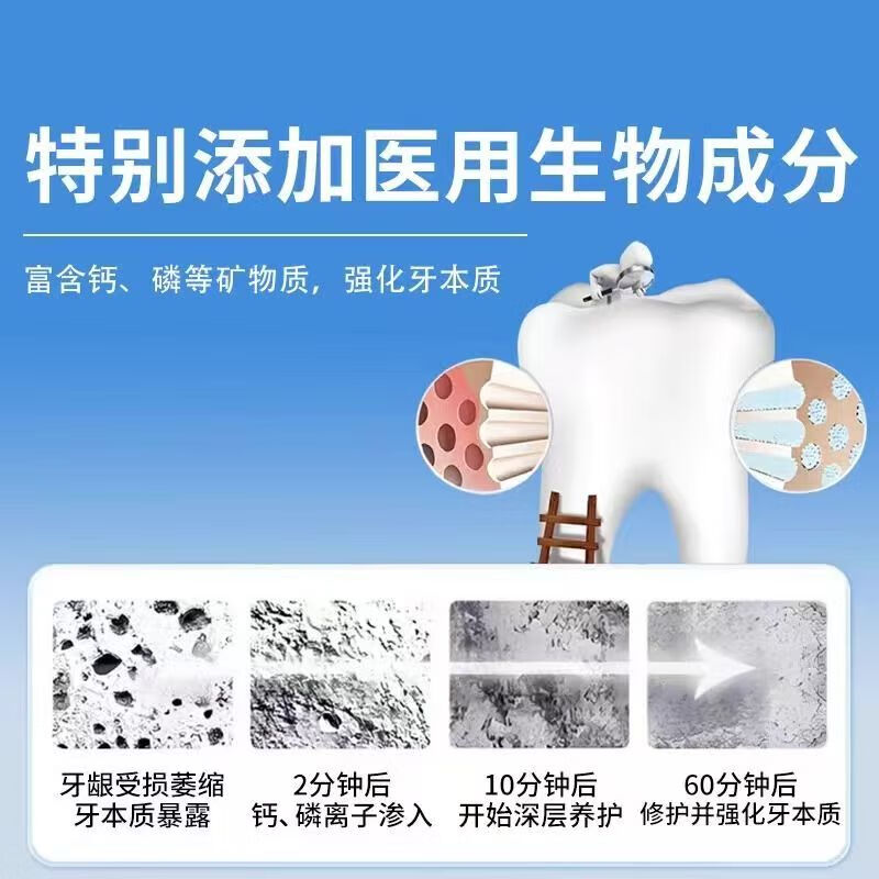 李时珍牙科分离剂脱敏牙膏状牙龈修护医用牙周炎护牙膏正品 8支【牙科分离剂李时珍正品】