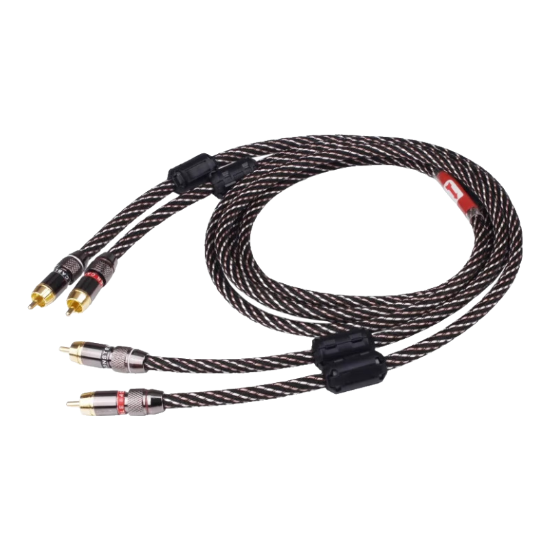 �������ռ�6N����ͭ˫����ͷ��Ƶ�߶��Զ�RCA�ź��ߺ�׹���������DVDǰ��ר�������� ���Զ�˫������ 0.5��