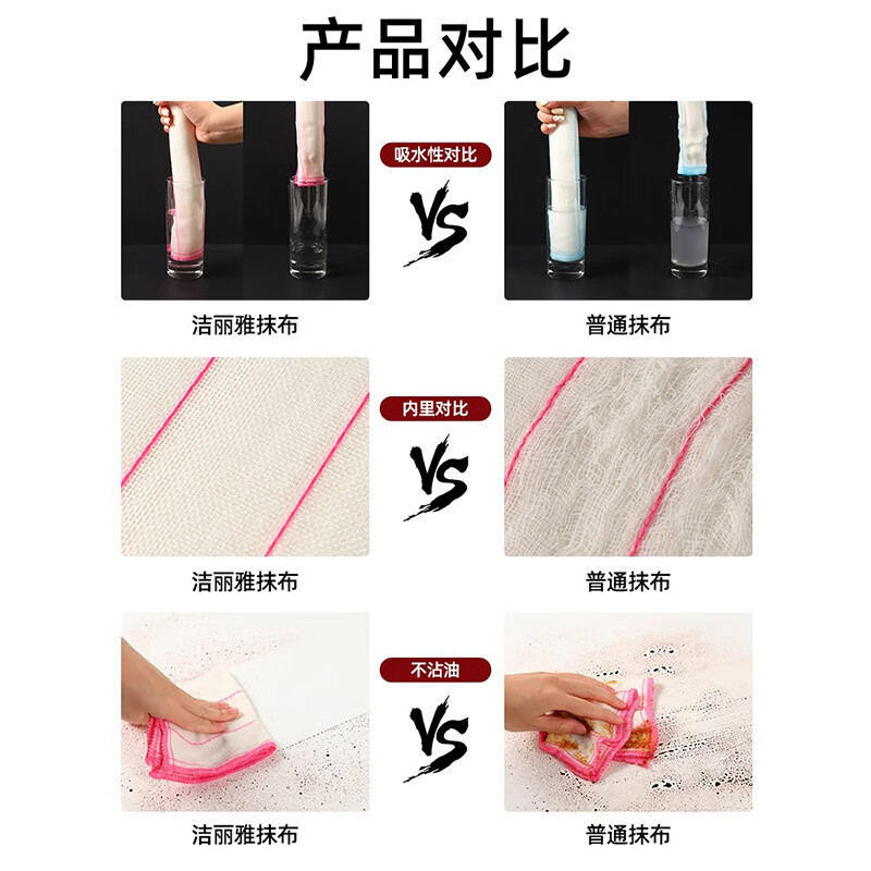 洁丽雅洗碗巾使用场景
