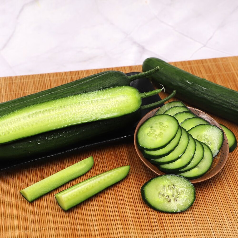 宝菜水果黄瓜现摘当季正宗荷兰山东小黄瓜减脂即食新鲜 净重2.8- 3.2斤 【15-20根)】