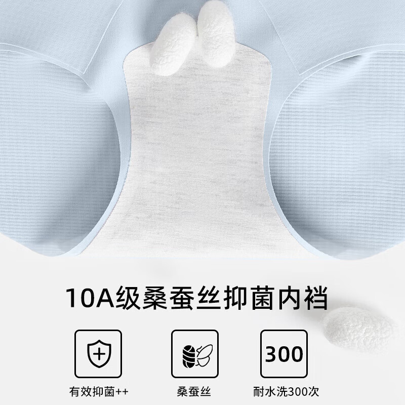梵客隆2026新款收腹内裤无痕裸感冰丝高腰提臀产后塑形加长裆女士内裤 【收腹】蓝色+紫色+粉底肤+奶咖【4件】 2XL 建议140-160斤