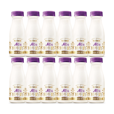 ÿ������ A2��-�ҵ�����ţ�� ƿװ ���´�ţ�� 185ml 12ƿ