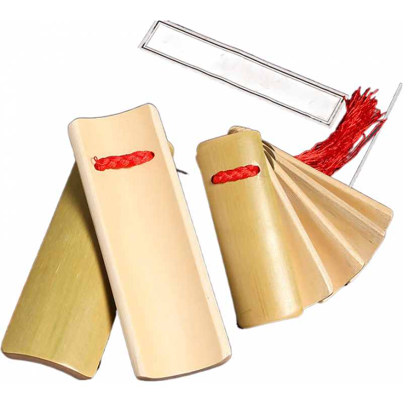 相思鳥快板兒童口才用初學(xué)入門成人夾板響板老竹水煮練習(xí)竹板 原色成人快板_大號(hào)