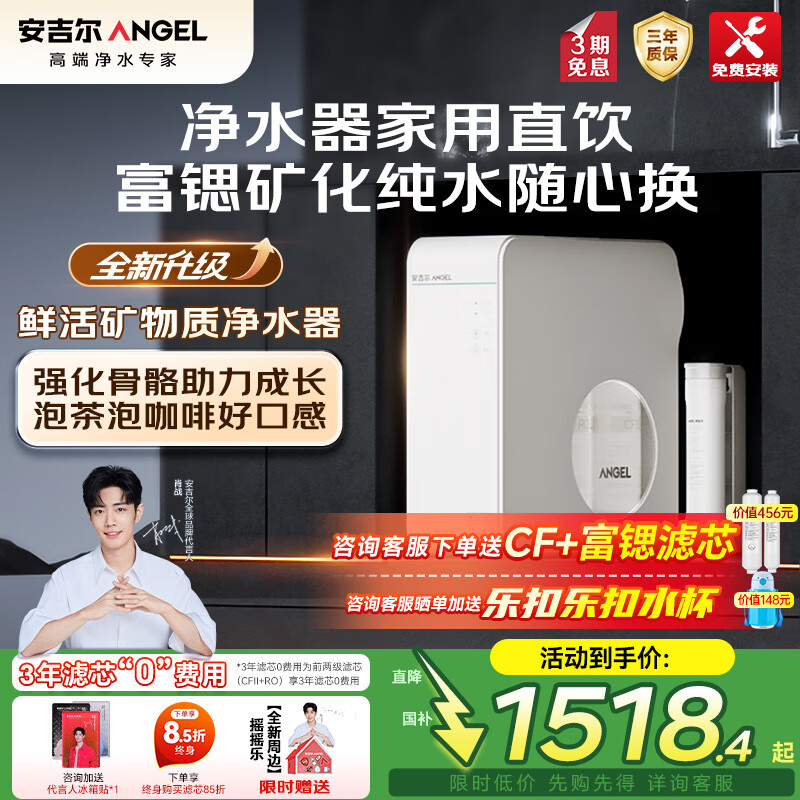 angel/������ J3573-ROB138 ��ˮ�豸 RO����͸ 