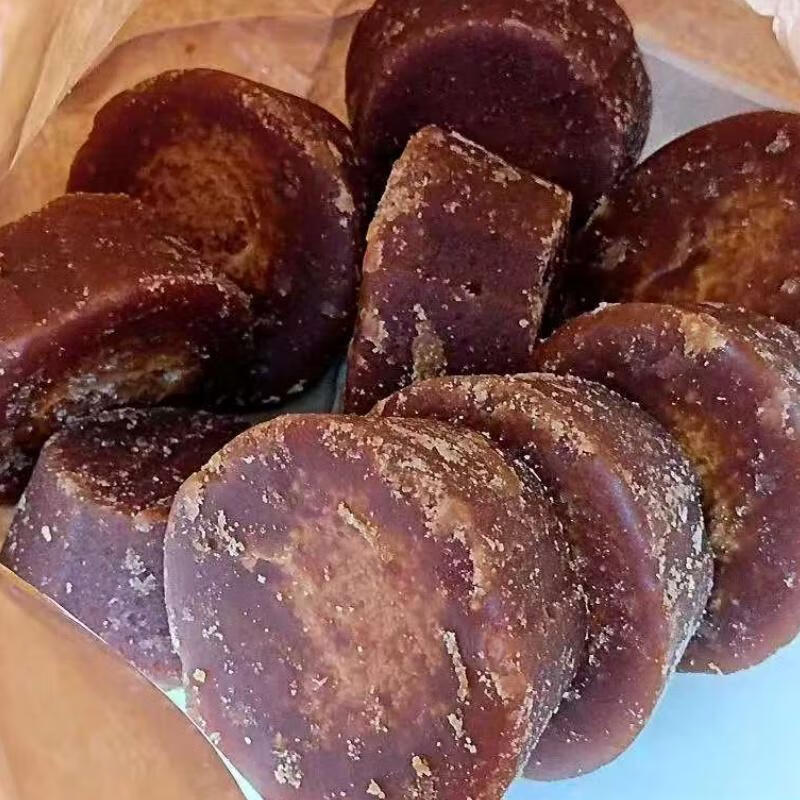 云南小碗红糖弥勒正宗手工古法老红糖块甘蔗熬制月子散装红糖批发