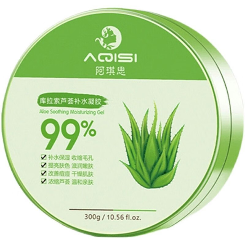 阿琪思蘆薈膠醫用級
 蘆薈膠補水保濕美白修護滋潤控油修復淡化痘印 蘆薈膠300ml*1瓶