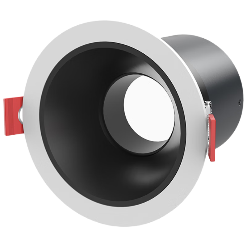 阳光照明LED深防眩射灯嵌入式75mm开孔家用客厅暖白色10W星阙系列