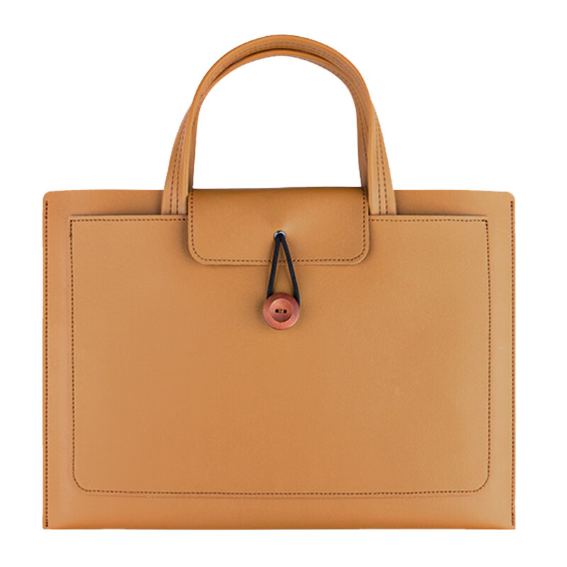 【创意】电脑包笔记本电脑包手提电脑包时尚公文包适用于苹果华为 浅灰色 13-14寸(25*36)CM