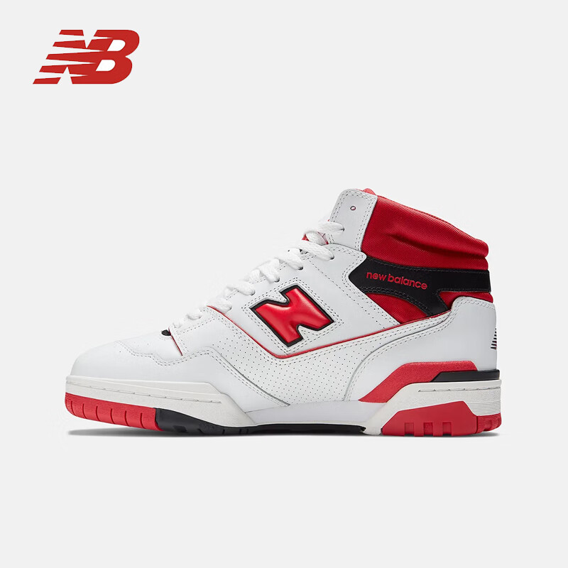 NEW BALANCE【京东奥莱】男女同款耐磨包裹性轻便复古篮球鞋BB650RWR-D BB650RWR-D 43
