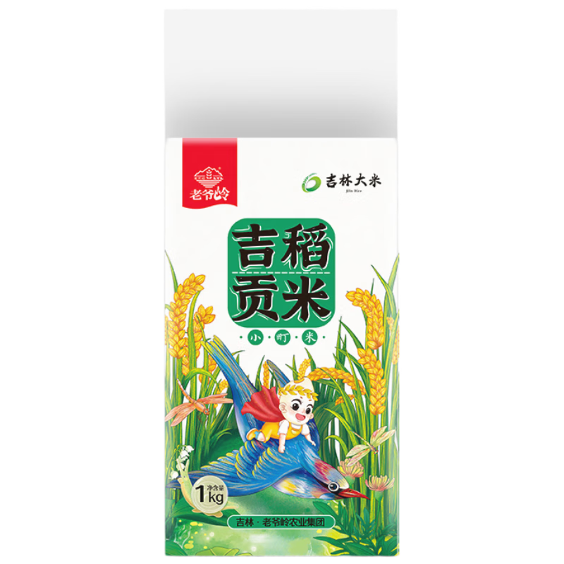 老爷岭小町米 寿司米 东北吉林大米秋田小町软糯香弹小粒香米粳米2斤
